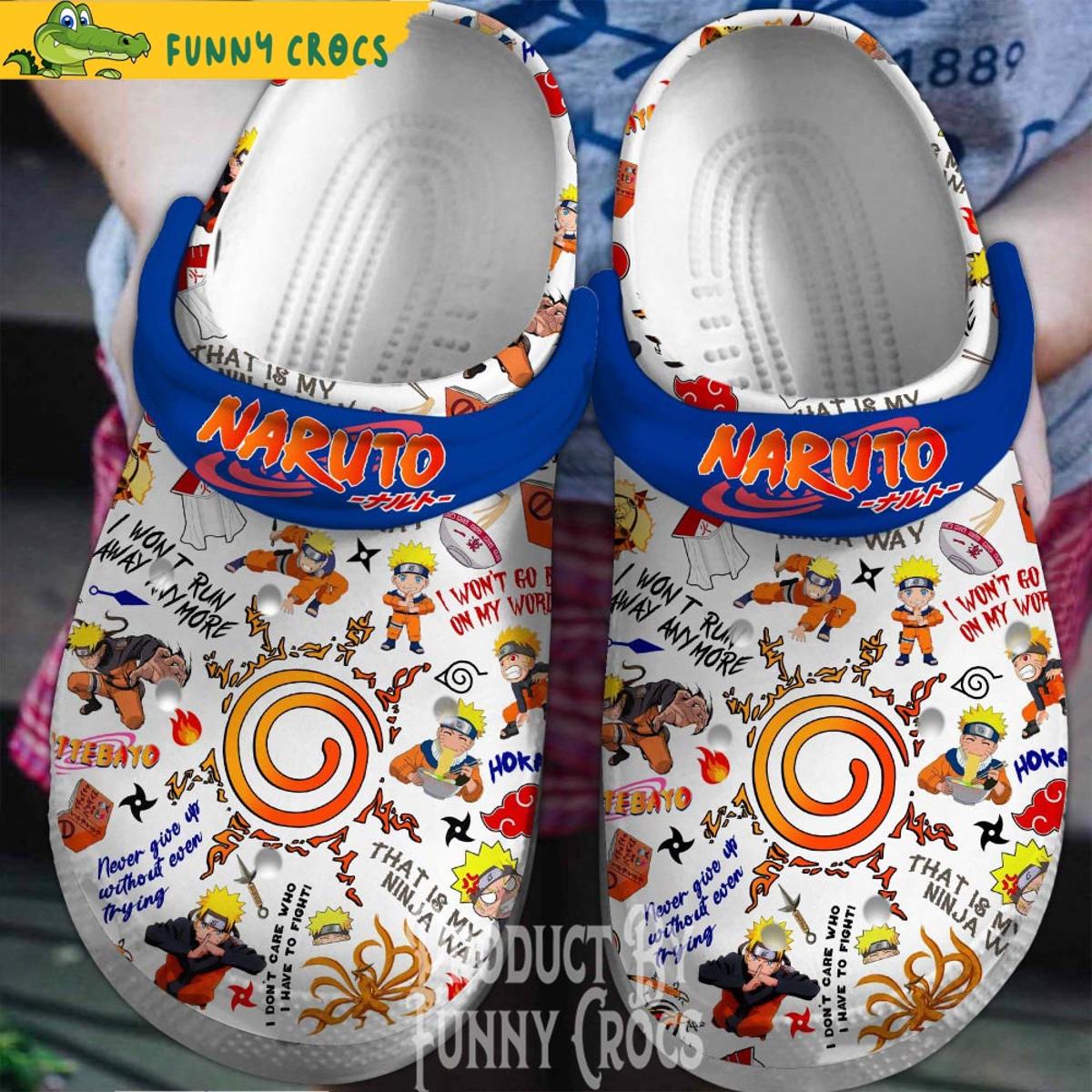 Funny Naruto Akatsuki Crocs Shoes