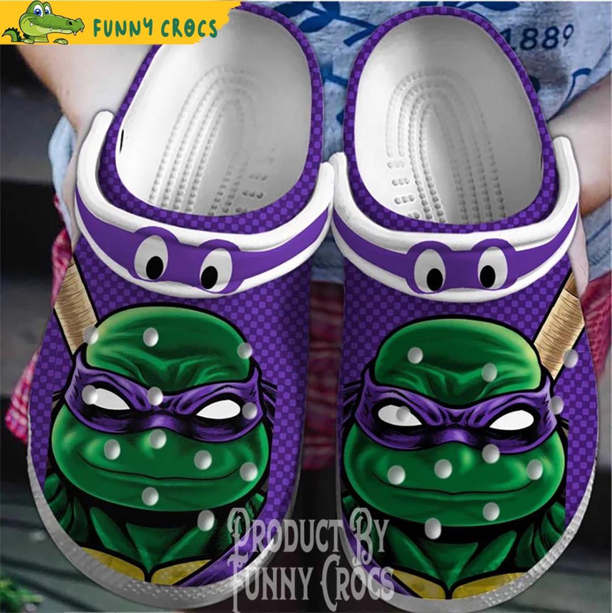 Michelangelo Ninja Turtle Green Crocs Sandals