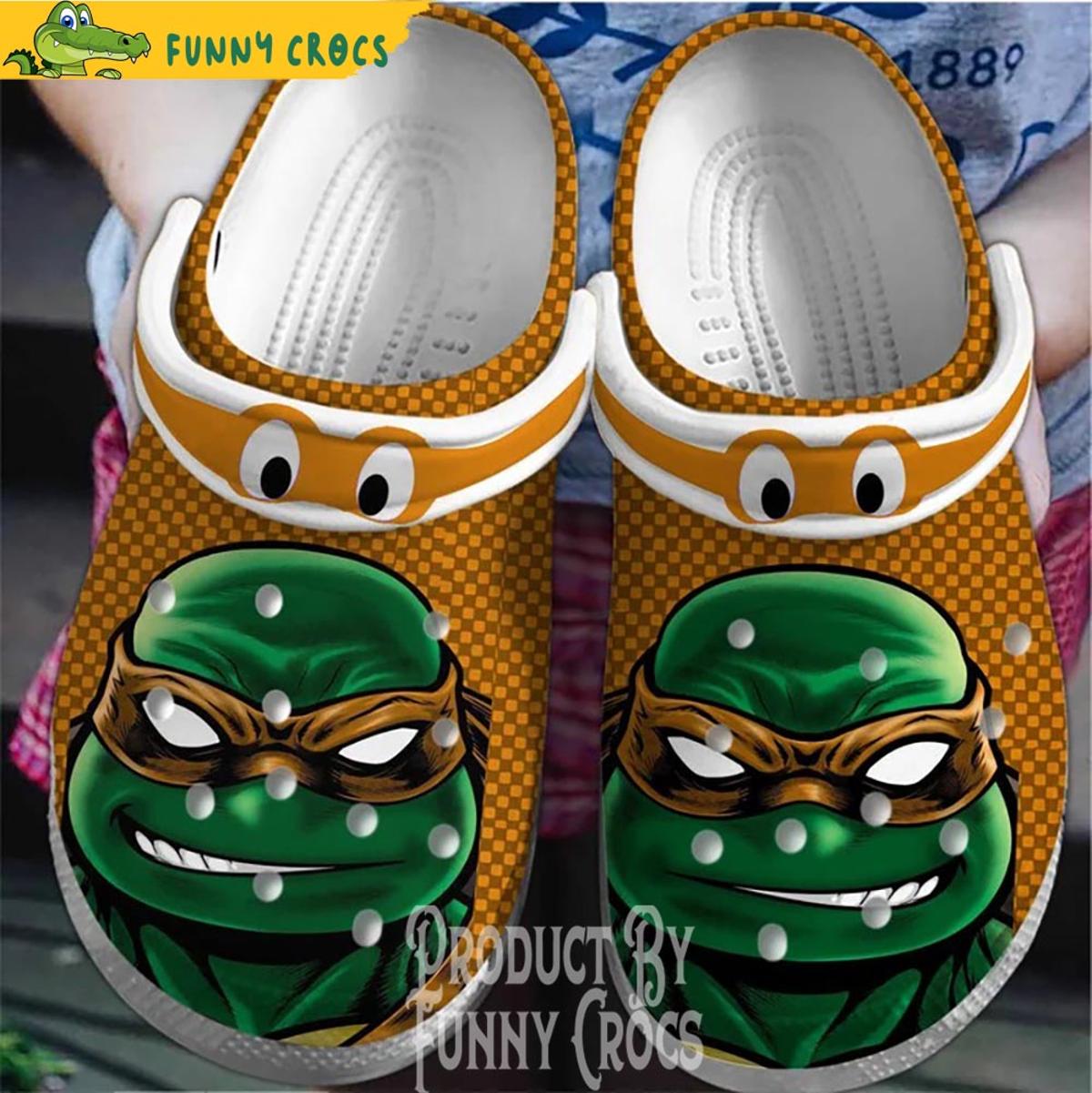 Orange Ninja Turtle Michelangelo Crocs Classic