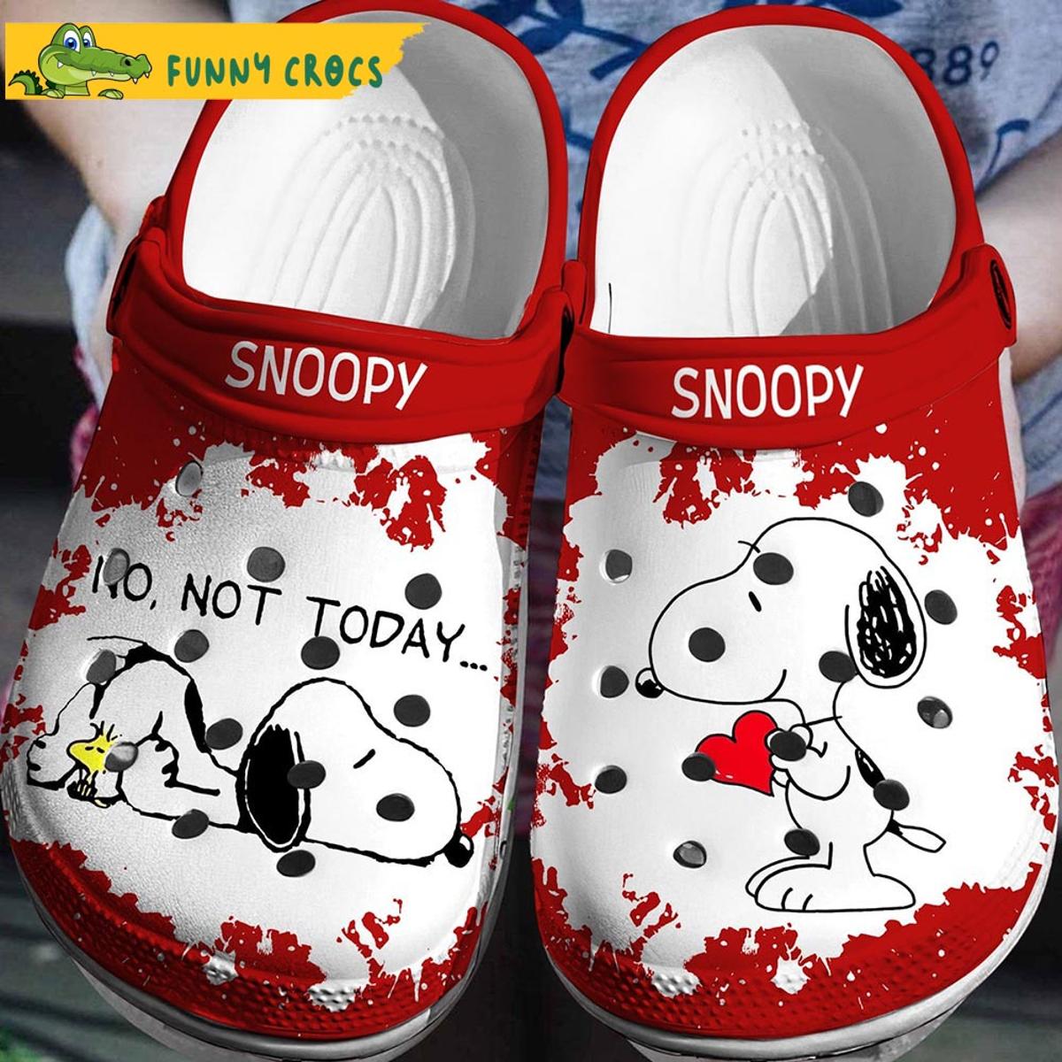 Personalized Let’s Play With Snoopy Crocs Shoes