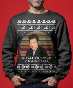 Norm Macdonald Ugly Christmas Sweater