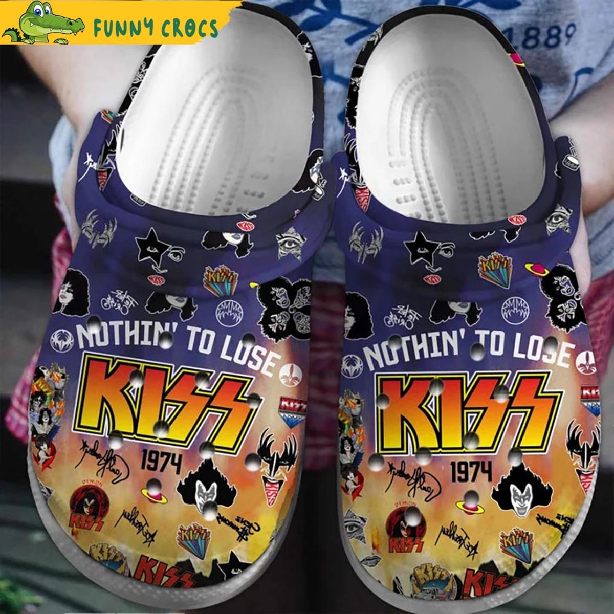 Nothin’ To Lose Kiss Crocs Shoes