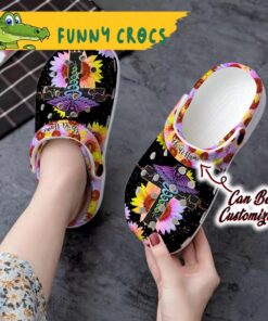 Customized Hippie Nurse Crocs Shoes