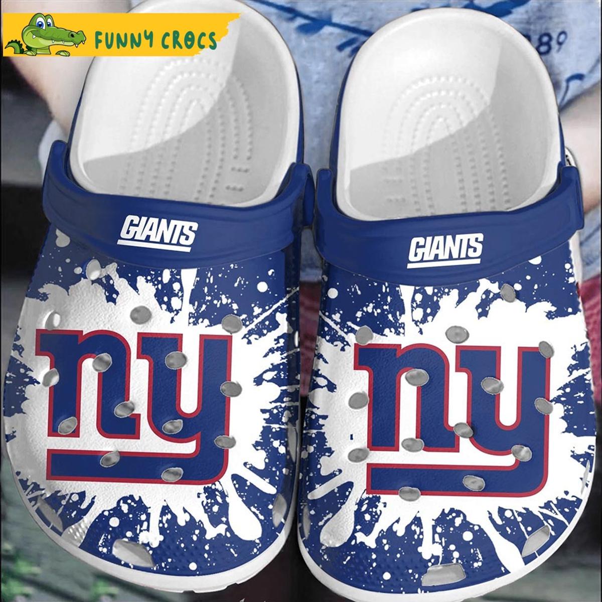 Football Nfl Crocs Giants Shoes