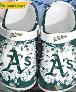 Oakland Athletics Mlb Crocs Clog Shoes