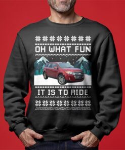 Oh Whats Fun It Is To Ride Personalized Ugly Sweater