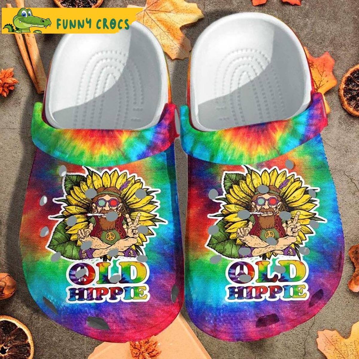 Peace Hippie Weed Crocs Shoes