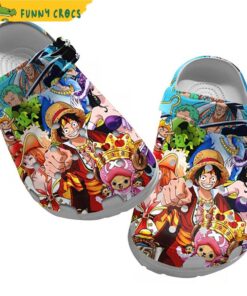 One Piece Anime Characters Crocs Shoes