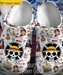 One Piece Film Read Anime Crocs Clog Slippers