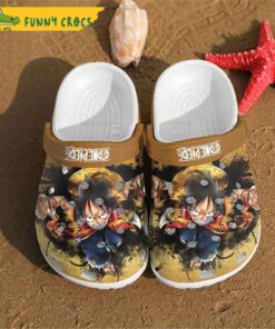 One Piece Luffy Anime Crocs Sandals