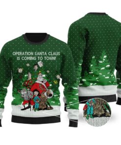 Operation Santa Claus Arthur Christmas Ugliest Sweaters For Christmas