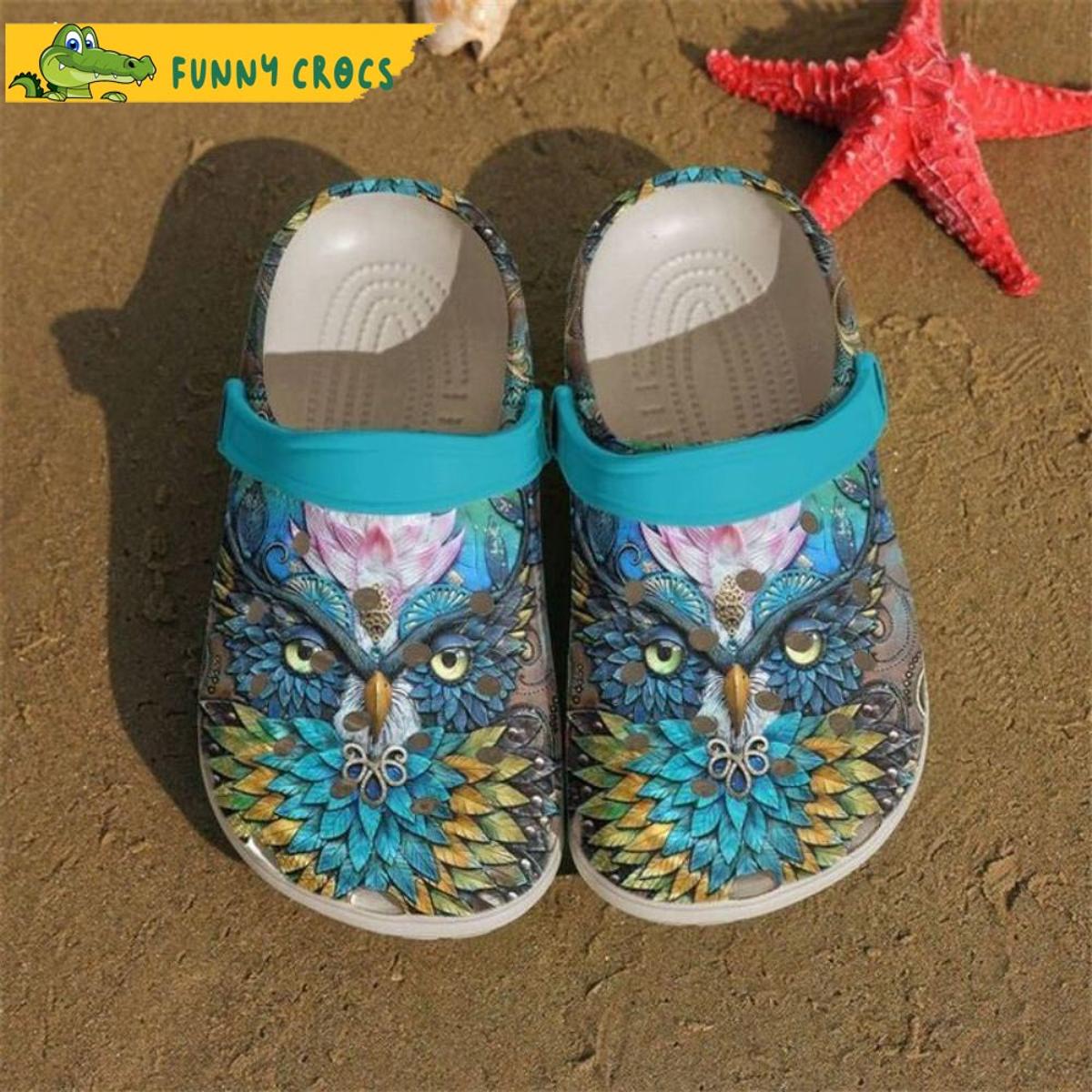 Owl Book Crocs Clog Shoes