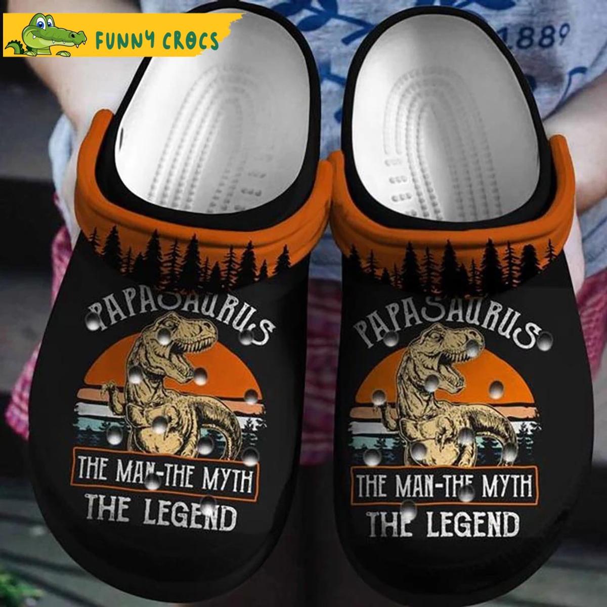 Personalized Dinosaur Jurassic Park Crocs Sandals