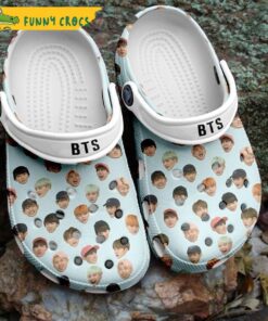 Pattern Bts Gifts Crocs Slippers