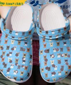 Pattern French Bulldog Puppy Dog Crocs Sandals