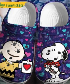 Peanuts Love Snoopy Crocs Shoes