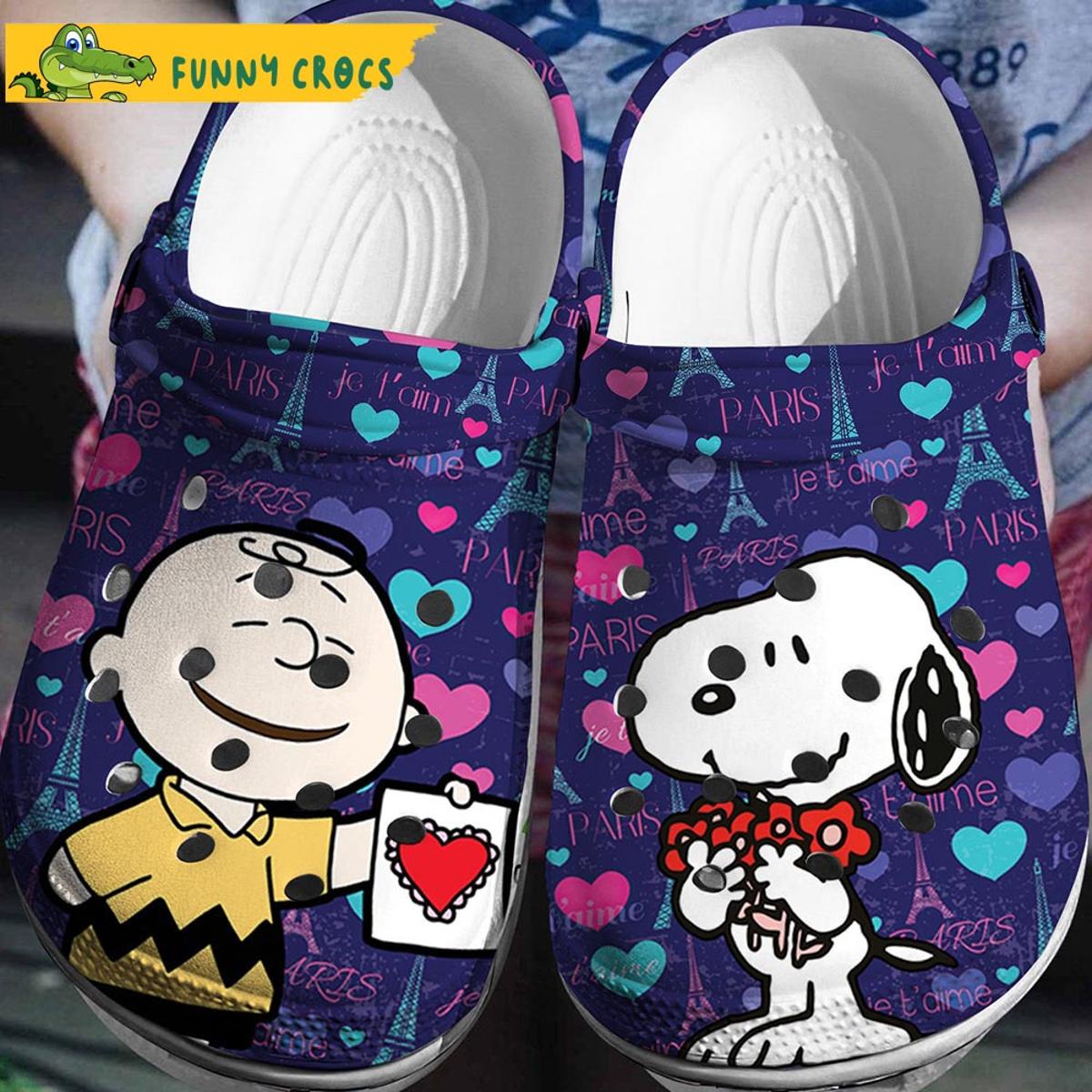 Personalized Cute Snoopy Pattern Crocs Shoes