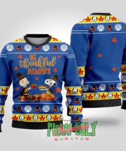 Peanuts Ugly Thanksgiving Sweater