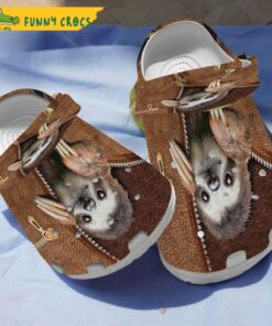 Funny Sloth Florals Pattern Crocs Sandals