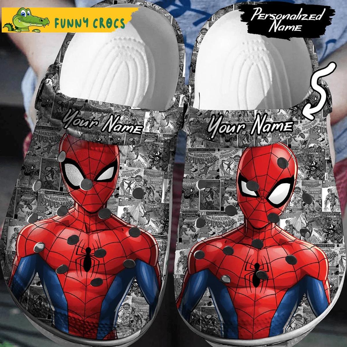 Spider Man Crocs Clog