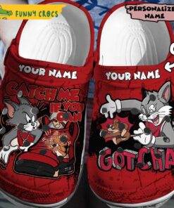 Personalized 3d Tom And Jerry Crocs Clog Shoes