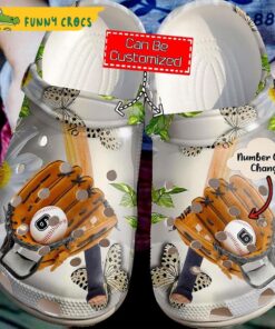 Custom Number Baseball Crocs Classic