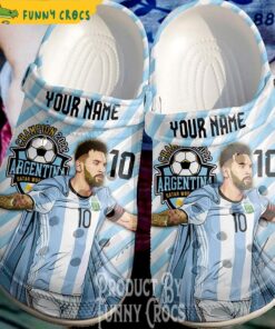 Argentina Messi Champions Soccer Crocs Classic