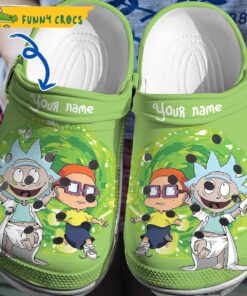 Personalized Baby Rick And Morty Crocs Shoes