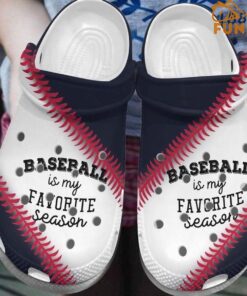 Personalized Baseball Crocs Crocband