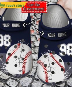 Personalized Baseball Gifts Crocs Shoes