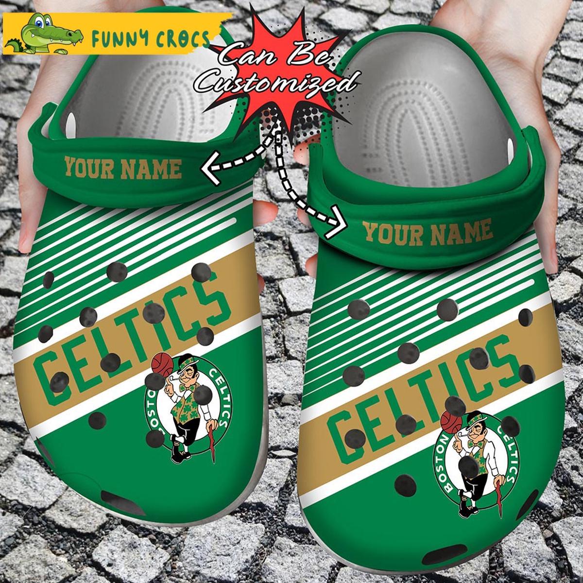 Personalized Basketball Boston Celtics Crocs Classic - Apparel, Mug ...