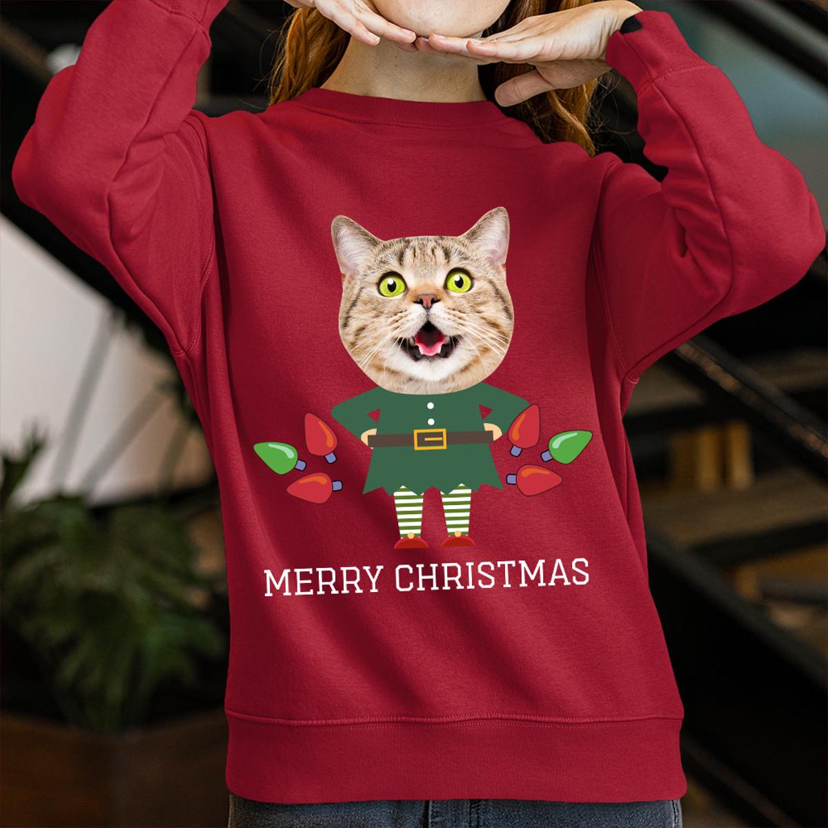 Personalized Ugliest Sweaters For Christmas With Face