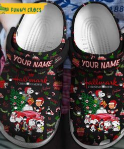 Personalized Christmas Movie Cute Snoopy Crocs Sandals