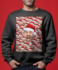 Personalized Christmas Sweatshirt With Multiple Faces