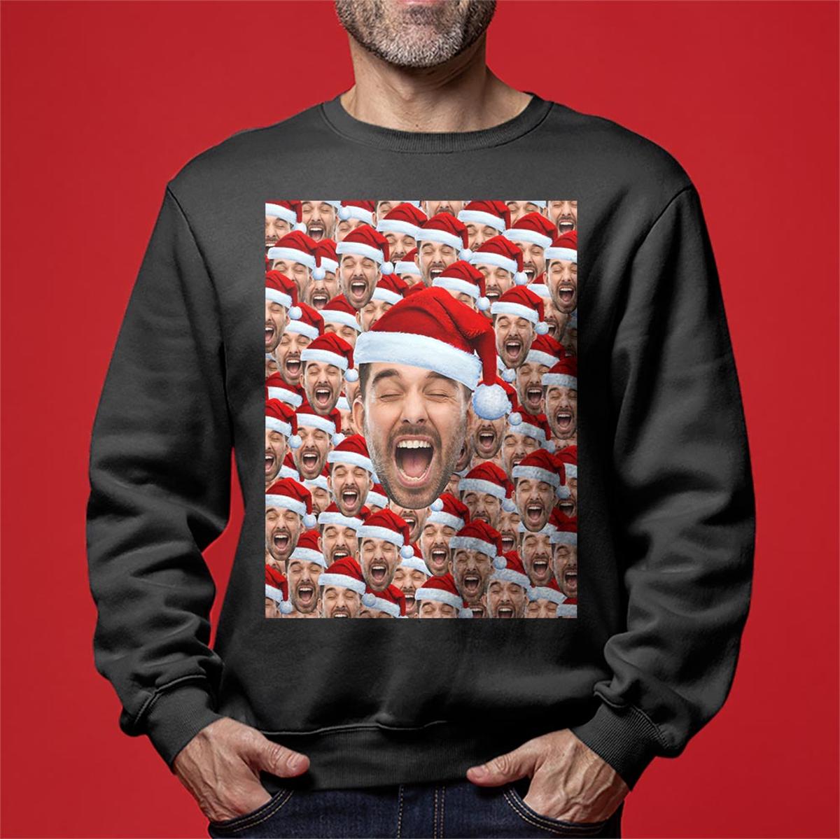 Naughty Santa Offensive Christmas Sweater