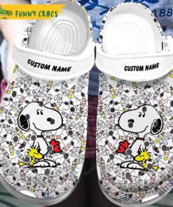 Personalized Cute Snoopy Pattern Crocs Shoes