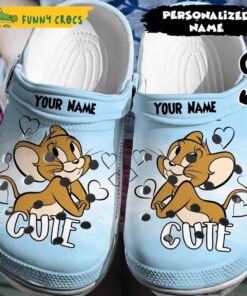 Personalized Cute Tom And Jerry Crocs Shoes