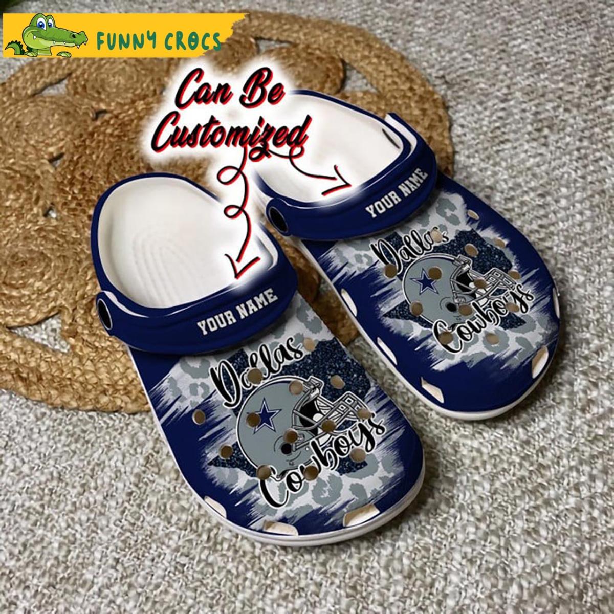 Personalized Dallas Cowboys Team Crocs Shoes