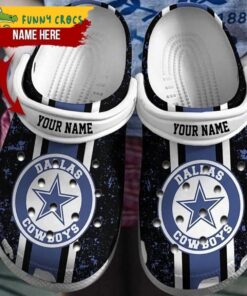 Personalized Dallas Cowboys Team Crocs Shoes