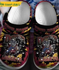Personalized Denver Nuggets Nba Crocs Sandals
