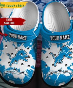 Crocs Detroit Lions Slippers