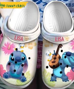 Personalized Duck Stitch Crocs Clog Slippers