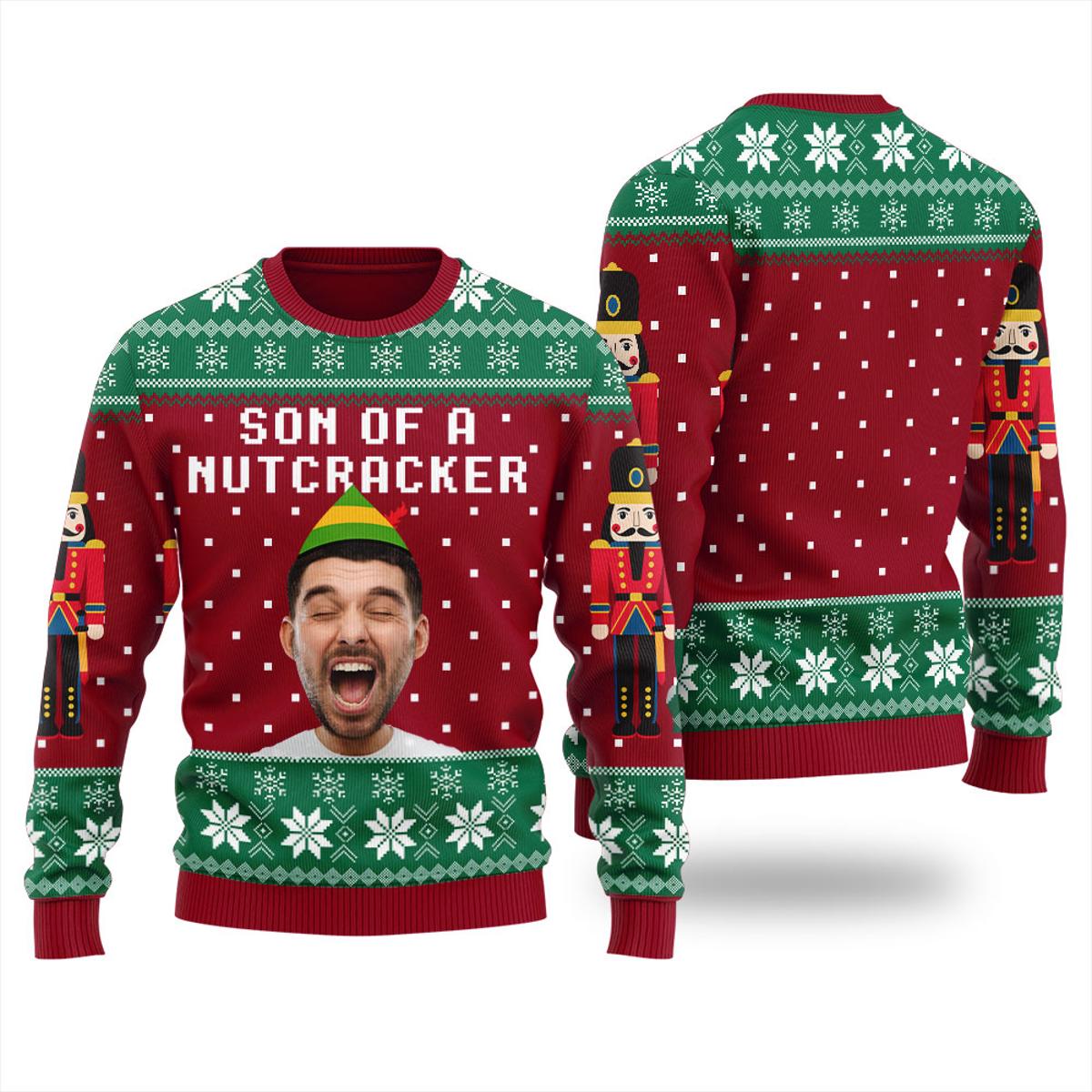 Custom Company Logo Ugly Sweater