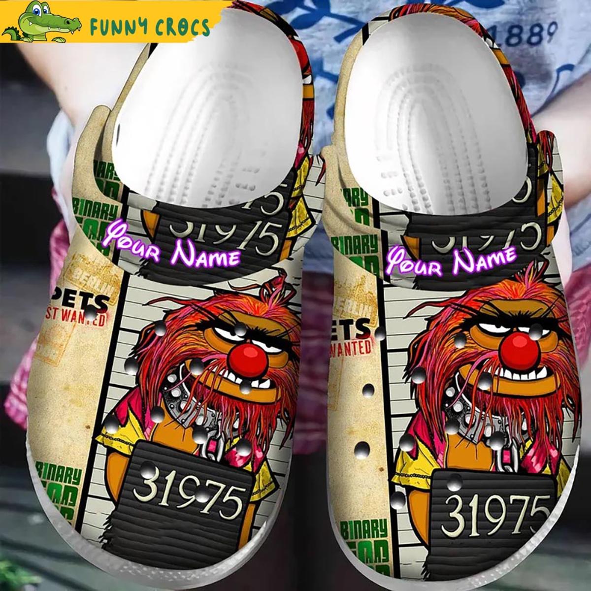 Muppet Elmo Characters Crocs Shoes