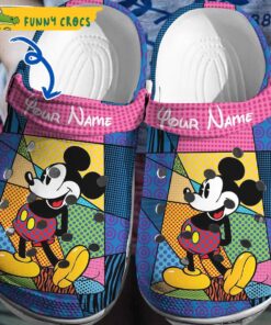 Personalized Enchanting Mickey Mouse Crocs Sandals