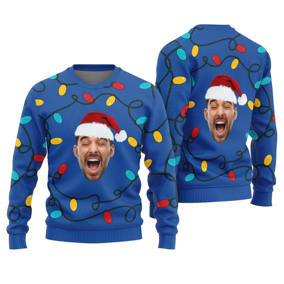 Surprising Frosty Barry Wood Ugly Sweater