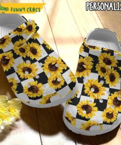 Vintage Flower Crocs Shoes