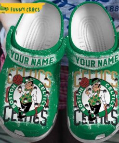 Personalized Funny Nba Crocs Boston Celtics Shoes