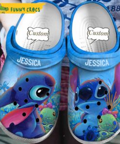 Personalized Funny Straw Doll Stitch Crocs Shoes