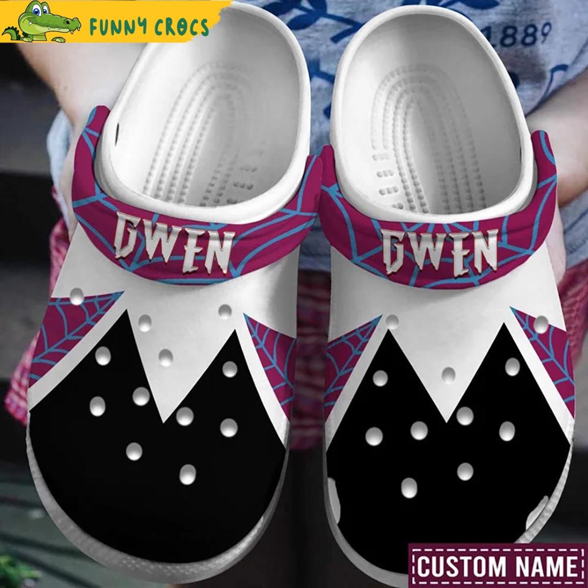 Personalized Spider Pun Spiderman Crocs Slippers